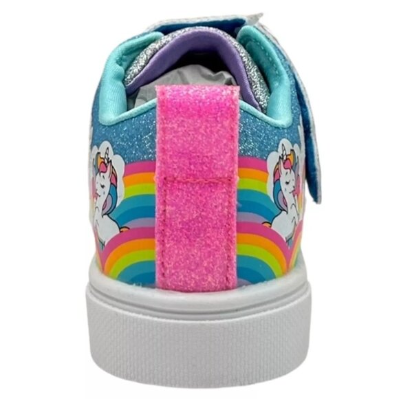 Skechers Little Girls Twinkle Toes Slip-on Sneaker Size 11.5 Unicorn-Cloud Print - Picture 7 of 13